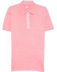 120% Lino - ショートスリーブ ポロシャツ - Lyst