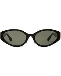 Linda Farrow - Lyra Oval-Frame Sunglasses - Lyst