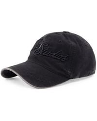 Acne Studios - Baseballkappe Mit Logo-Stickerei - Lyst