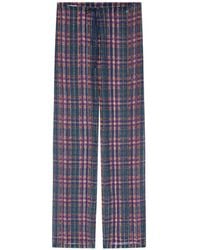 Dries Van Noten - Elasticated Lurex Pants - Lyst