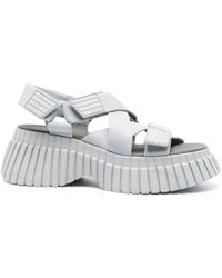 Camper - Bcn Platform Sandals - Lyst