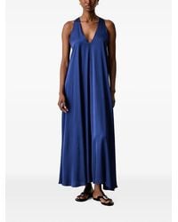 Haveone - V-Neck Racerback Maxi Dress - Lyst