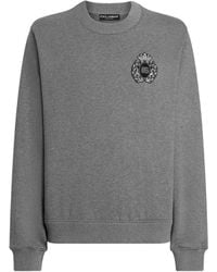 Dolce & Gabbana - Sweater Met Logopatch - Lyst