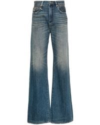 R13 - Weite High-Rise-Jeans - Lyst