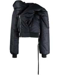 Rick Owens - Doll Padded Bomber Jacket With Sculpted Neck - Lyst