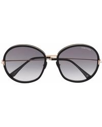 Tom Ford - Ft0946 Round Sunglasses - Lyst