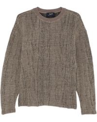 The Seafarer - Anemone Bouclé-Knit Crew-Neck Sweater - Lyst