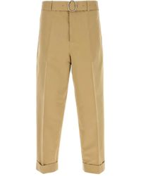 Jil Sander - Cotton Blend Pant - Lyst