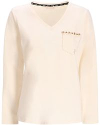 Liu Jo - デコラティブ ロングtシャツ - Lyst