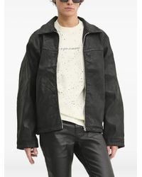 HUGO - Zip-Fastening Panelled Jacket - Lyst