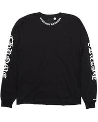 Chrome Hearts - Logo-Print Long-Sleeve T-Shirt - Lyst