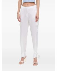 Guess - Buckle-Detail Cargo Trousers - Lyst