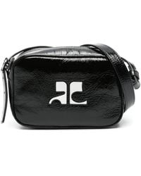 Courreges - Reedition Naplack Cross Body Bag - Lyst