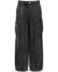 Pinko - Washed-Effect Cargo Pants - Lyst