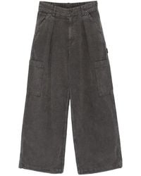 Universal Overall - Logo-Patch Wide-Leg Trousers - Lyst