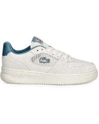 Lacoste - L001 Panelled Leather Sneakers - Lyst