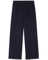 Alanui - Finest Fringed-Hem Trousers - Lyst