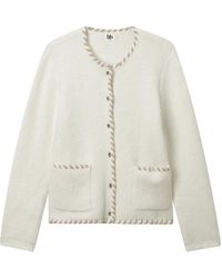 B+ AB - Round-Neck Cardigan - Lyst