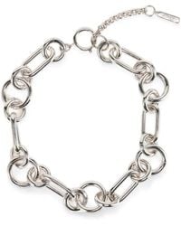 Justine Clenquet - Troy Chain-Link Necklace - Lyst