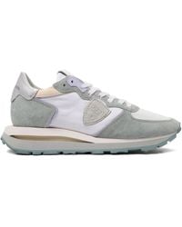 Philippe Model - Tropez Haute Suede-Panelling Sneakers - Lyst