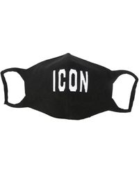 DSquared² - Icon Logo Face Mask - Lyst