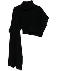 Limi Feu - Ribbed-Knit Cropped Sweater - Lyst