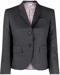 Thom Browne - Cropped Single-breasted Blazer - Lyst