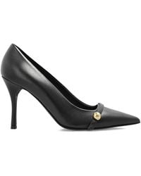 Furla - 100Mm Leather Heeled Pumps - Lyst