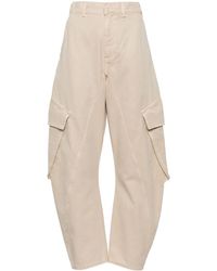 JW Anderson - Twisted Cargo-Jeans mit Tapered-Bein - Lyst