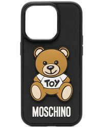 Moschino - Teddy Bear Iphone 14 Pro Cover - Lyst