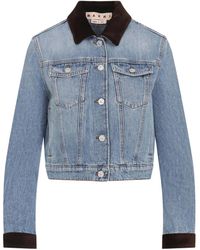 Marni - Jack Met Contrasterende Kraag - Lyst