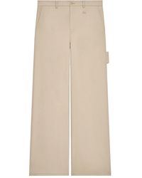 Courreges - Hammer Logo-Embroidered Trousers - Lyst