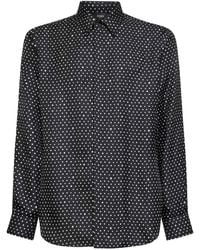 Fendi - Chemise Boutonnée À Pois - Lyst