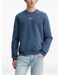 Samsøe & Samsøe - Sweater Met Ronde Hals En Logo - Lyst
