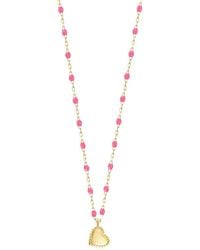 Gigi Clozeau - Mini Gigi Heart Necklace - Lyst