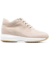 Hogan - Interactive Lace Up Sneakers - Lyst
