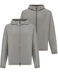 Paul & Shark - Reversible Hooded Jacket - Lyst