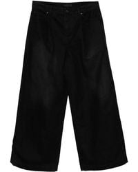 Juun.J - Pleated Cotton Trousers - Lyst