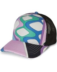 PUCCI - Baseballkappe Mit Vivara-Print - Lyst