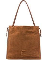 Coccinelle - Large Dulse Suede Tote Bag - Lyst