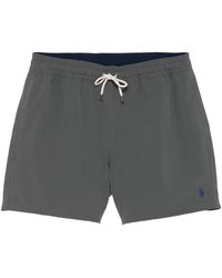 Polo Ralph Lauren - Traveler Drawstring-Waist Swim Shorts - Lyst