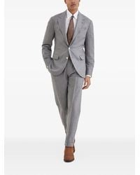 Brunello Cucinelli - Two-Button Tailored Suit - Lyst