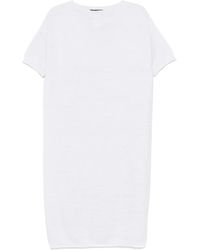 Fabiana Filippi - Robe Mi-Longue À Effet Métallisé - Lyst