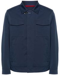 Fay - Truck Cotton Shirt Jacket - Lyst
