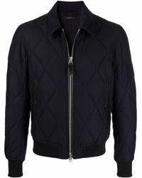 Tom Ford - Quilted Zip-up Jacket - Lyst