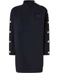 Pinko - Robe Courte À Col Montant - Lyst