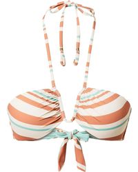 Twinset - Gestreepte Bikinitop - Lyst