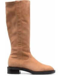 Stuart Weitzman - Suède Knielaarzen - Lyst