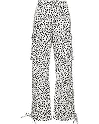 Moschino - Spot-print Cargo Trousers - Lyst