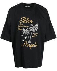 Palm Angels - Palm Paris Cotton Sweatshirt - Lyst